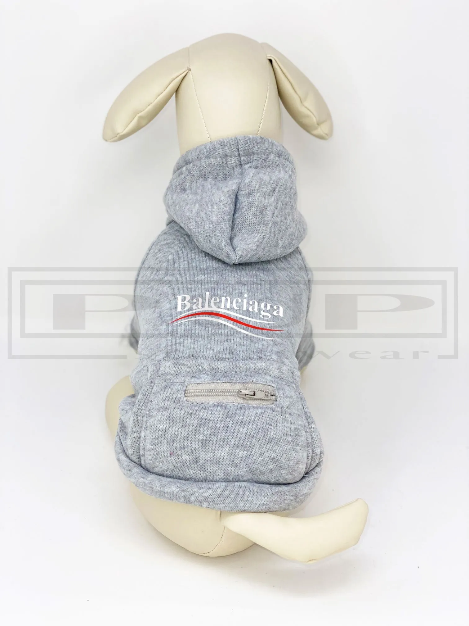 Pawlenciaga Bernie Zippered Pocket Hoodie (avail in other colours)