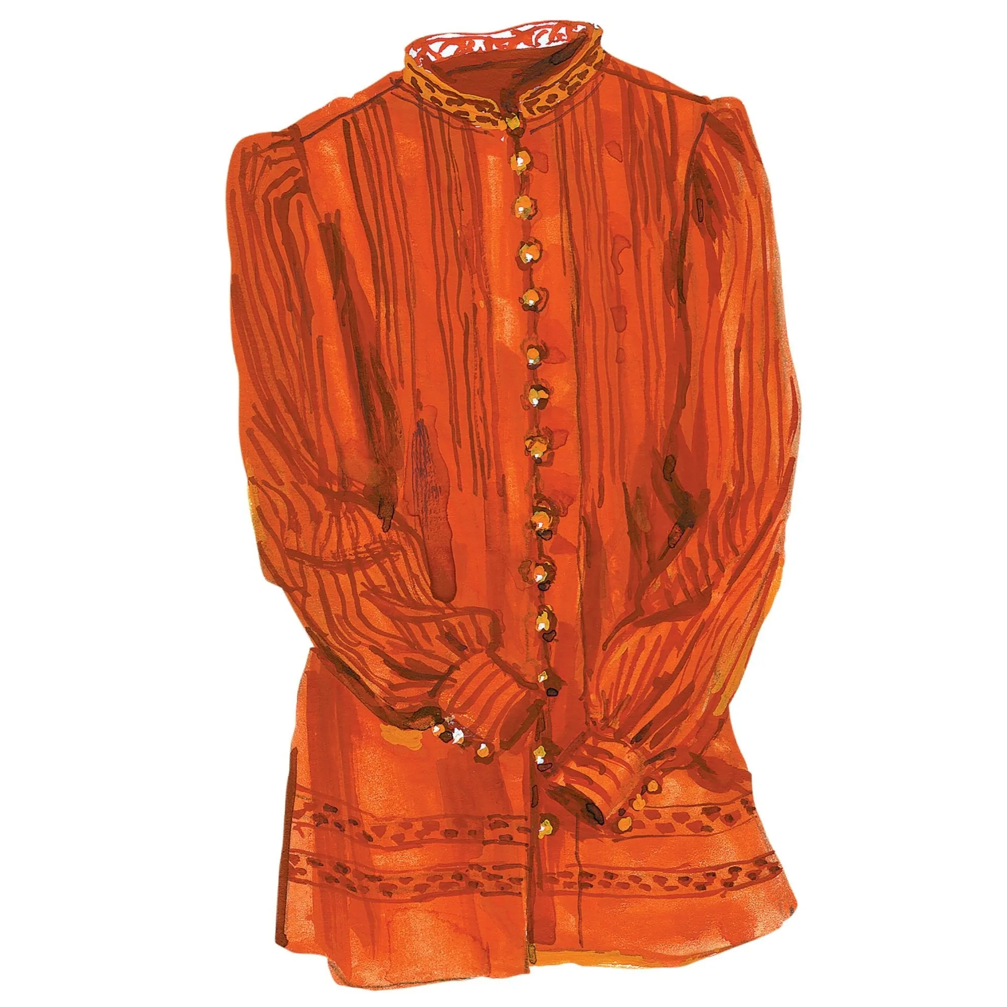 Pleated Blouse