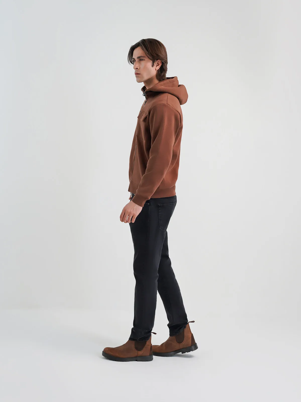 "JACIRA" Casual Zipper Hoodie