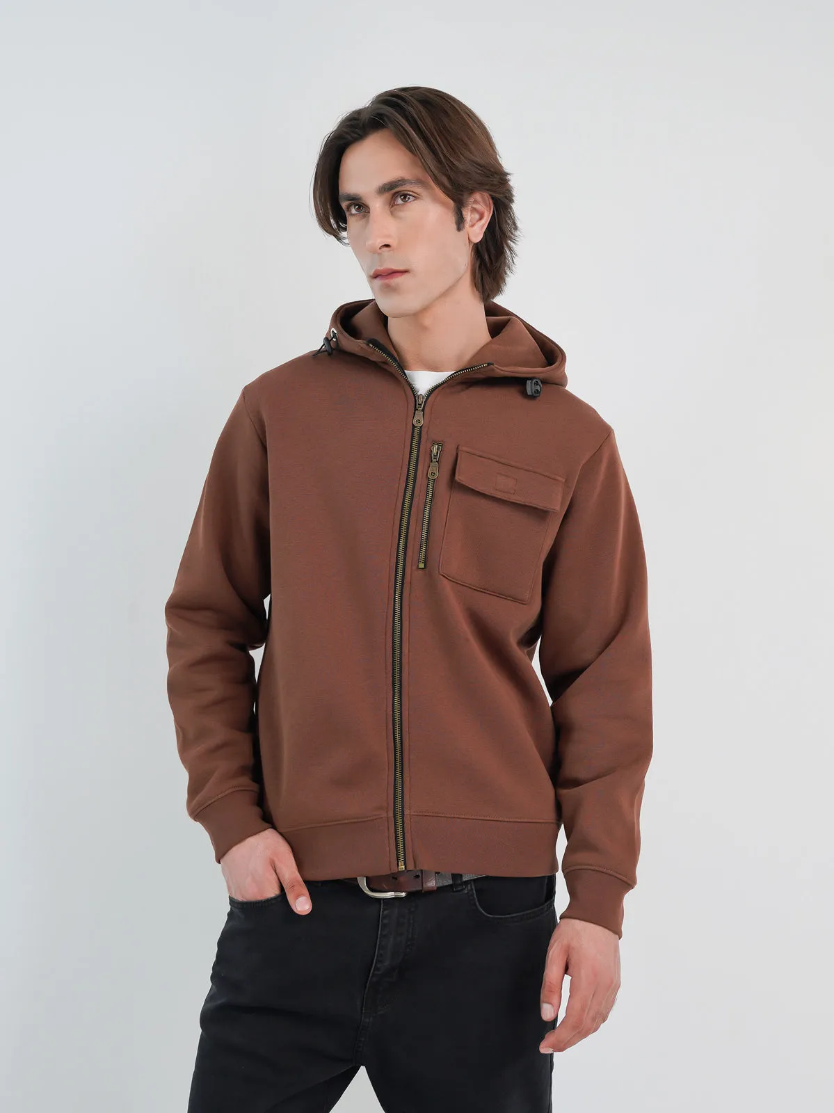 "JACIRA" Casual Zipper Hoodie