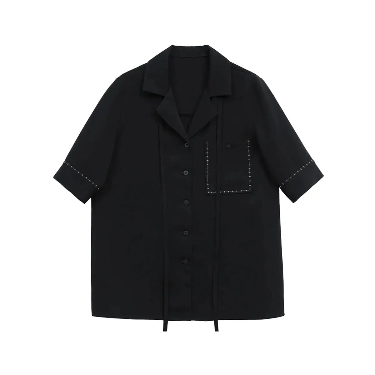 Rae Boxy Chiffon Shirt Blouse