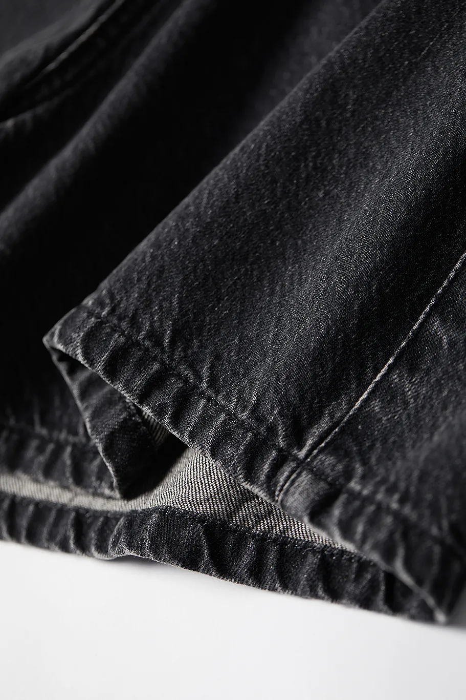 Retro Bermuda High Waisted Denim Shorts