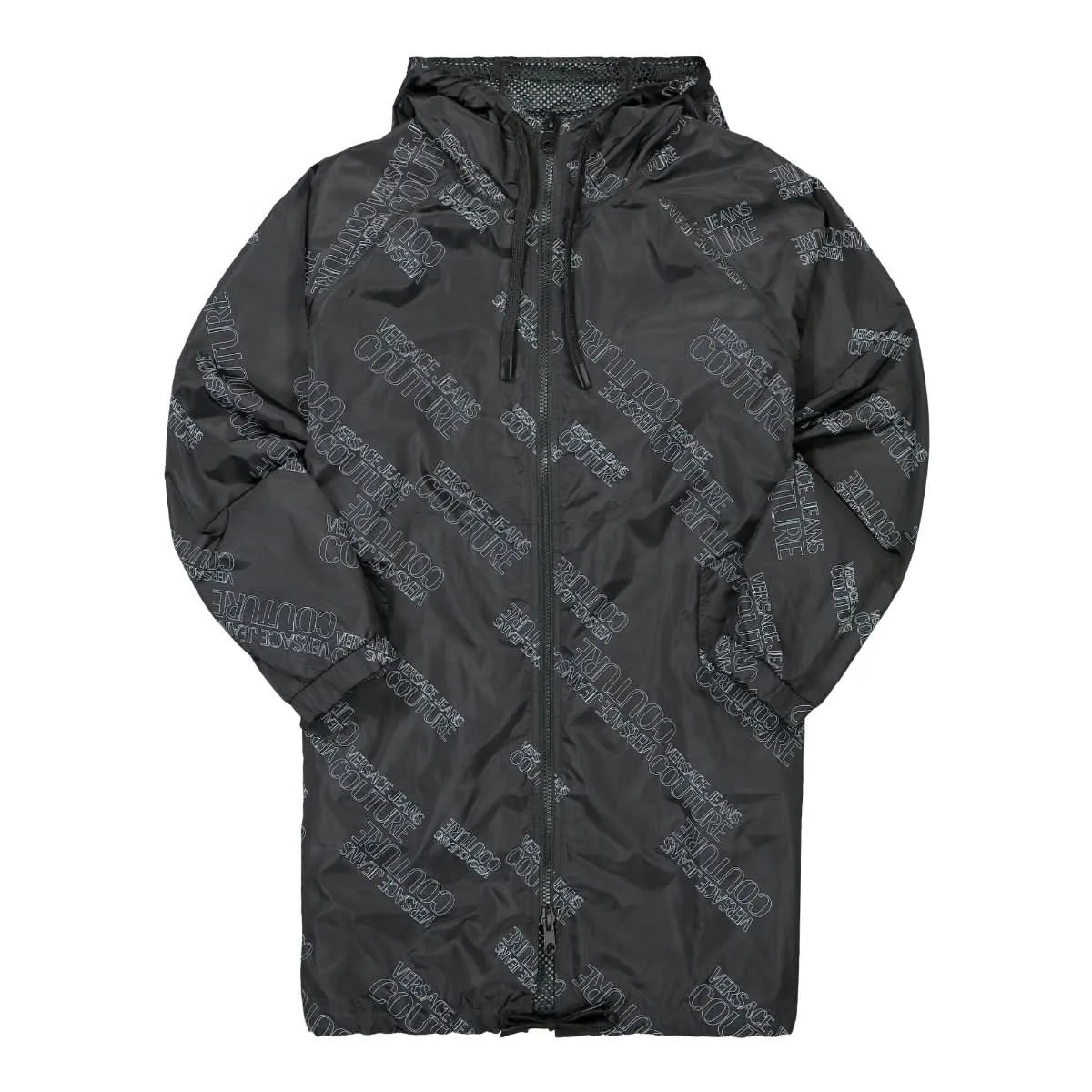 Reversible Print Logo Jacket
