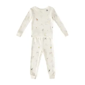 Ribbed Toddler Pajama