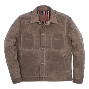 Riders Jacket Waxed Canvas Oak