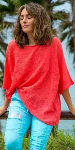  Short-Sleeve Waffle-Knit Casual Shirt