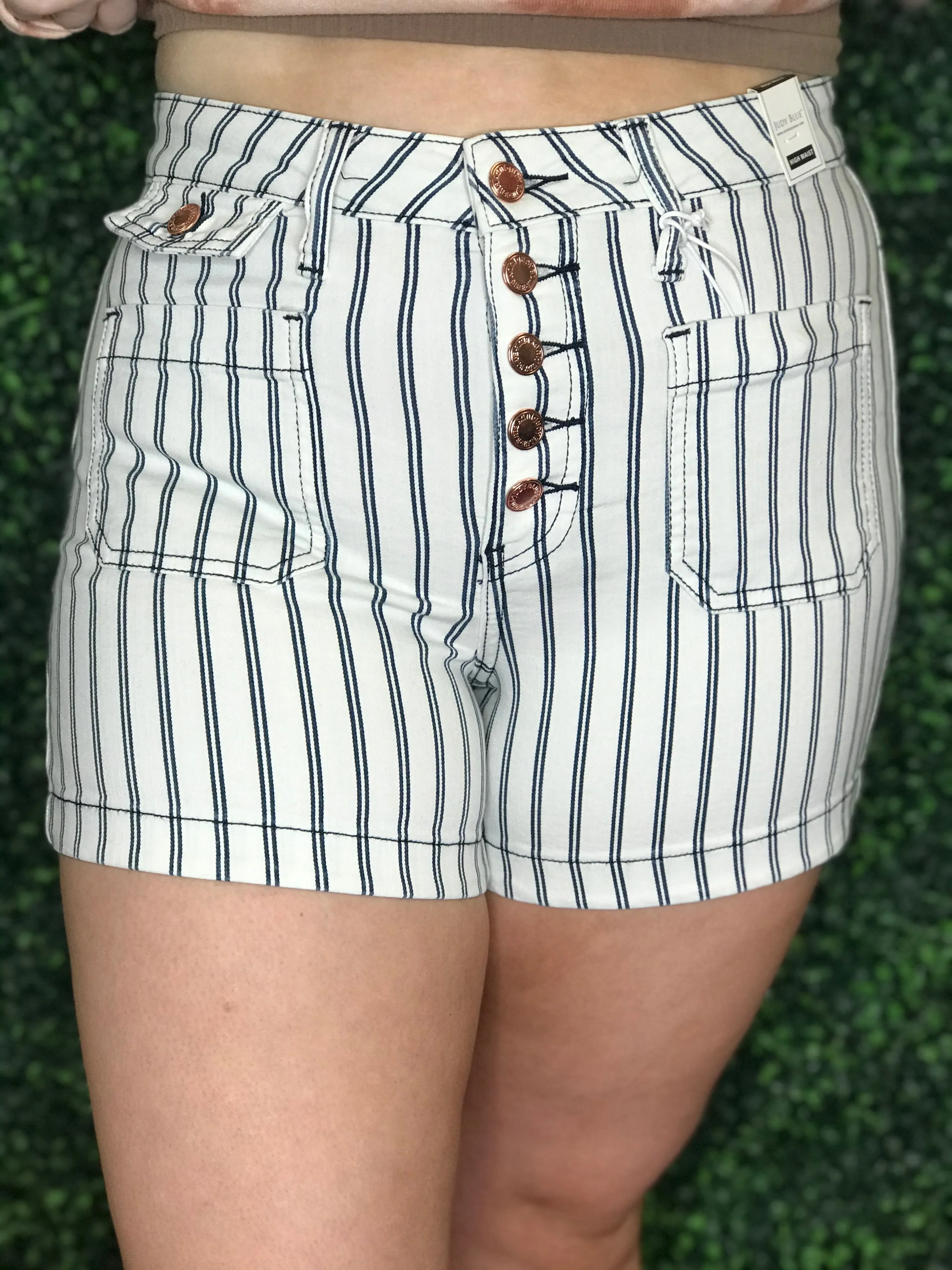 Sally Striped Shorts