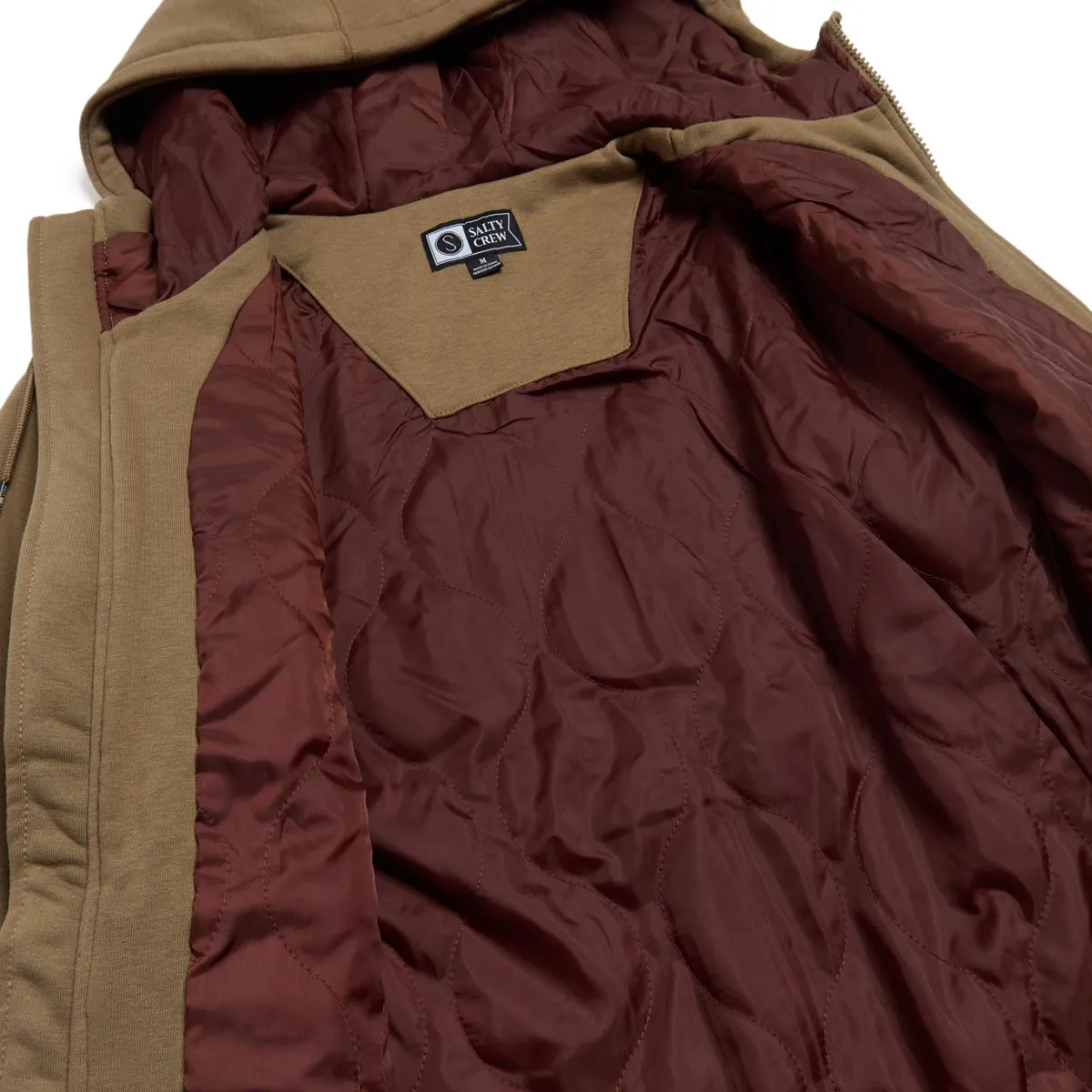 Salty Crew Westward Tech Hoodie - Mud