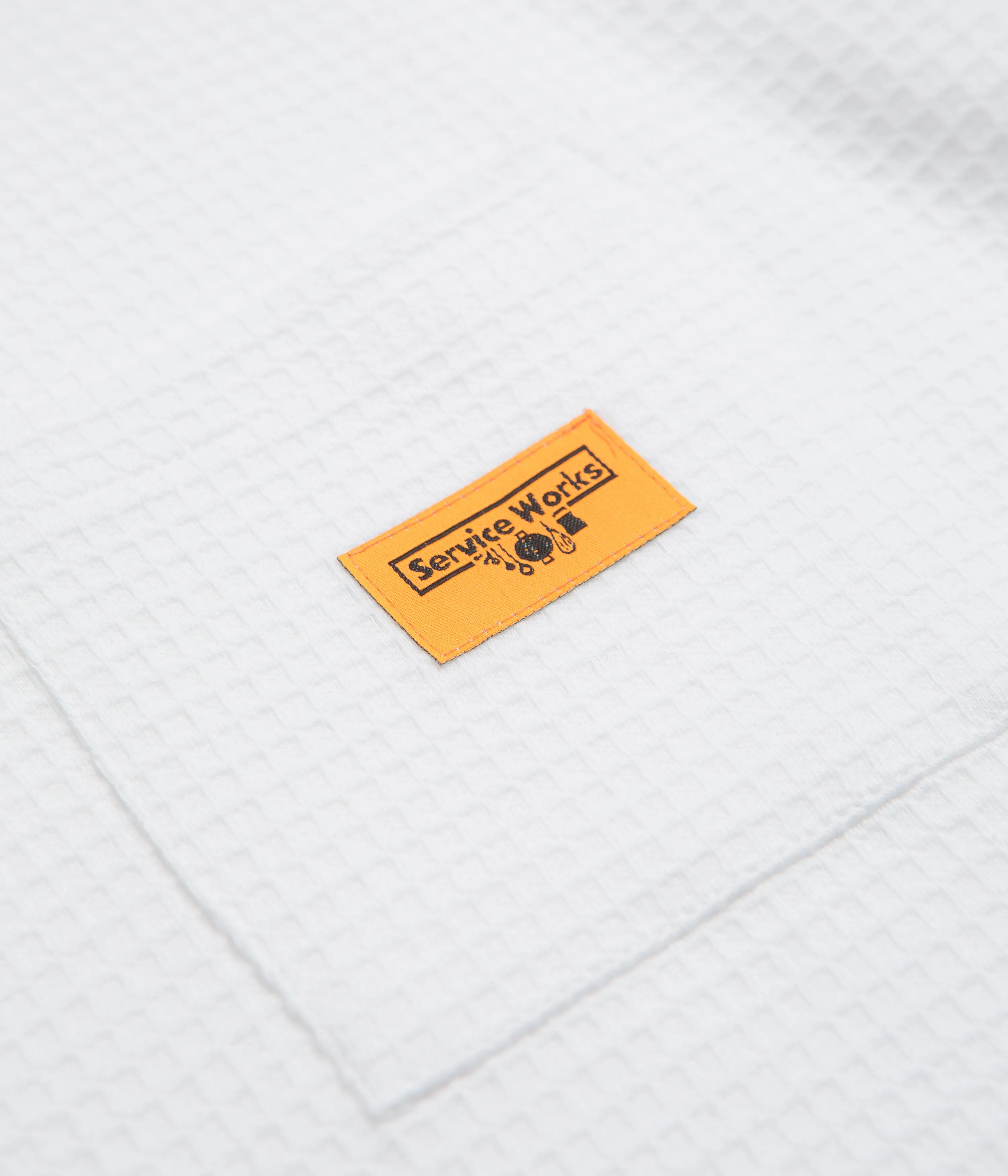 Service Works Waffle Pocket T-Shirt - White