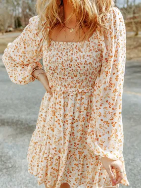 Short Floral Summer Dress