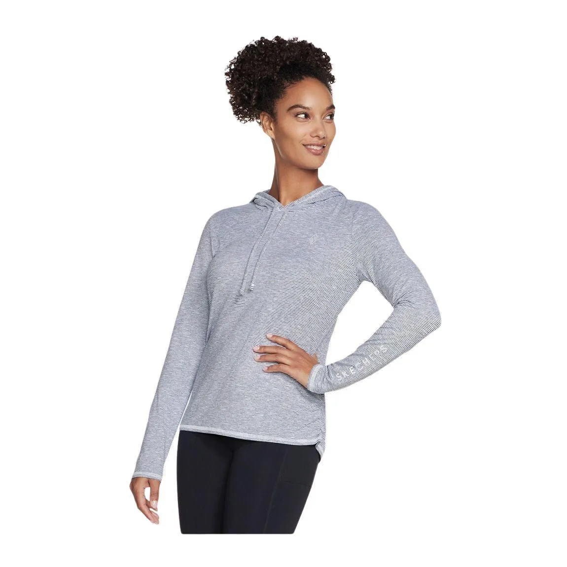 Skechers GO DRI Harmony Stripe Hoodie - Women