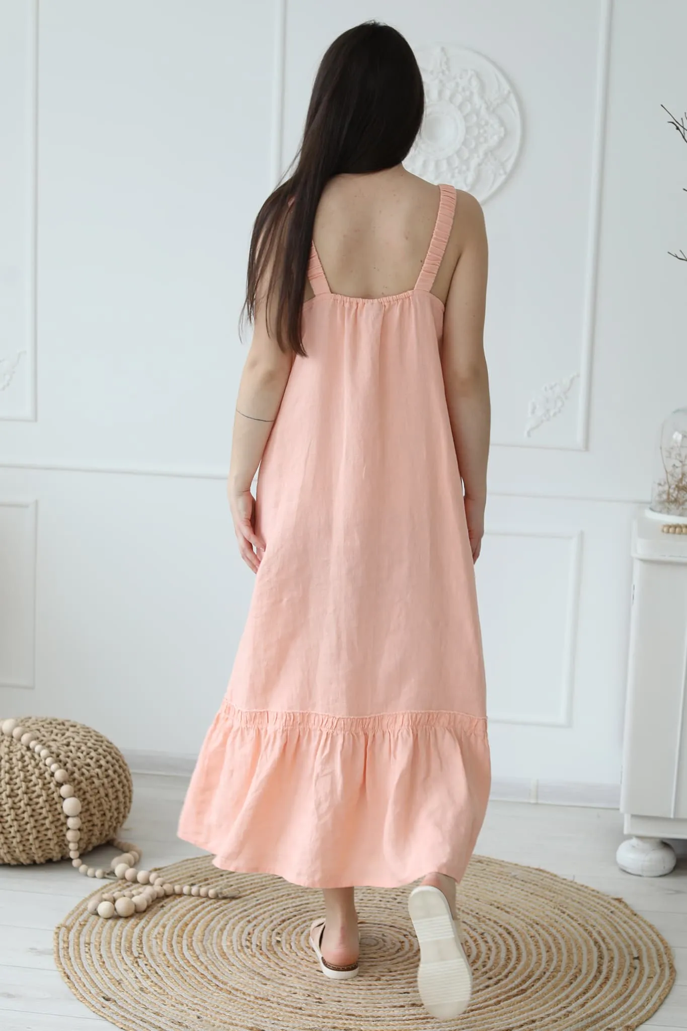 Summer linen dress Sheila