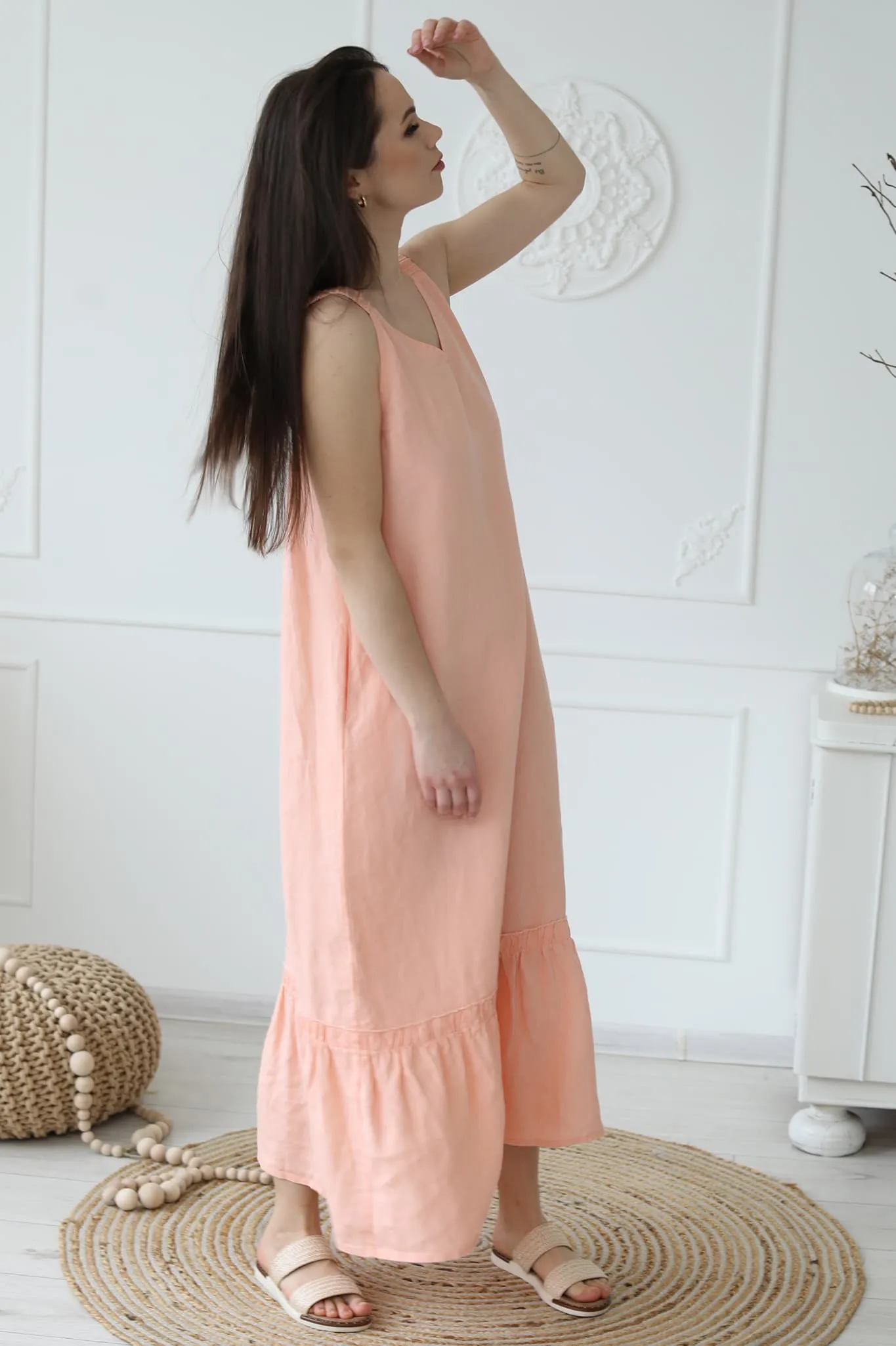 Summer linen dress Sheila