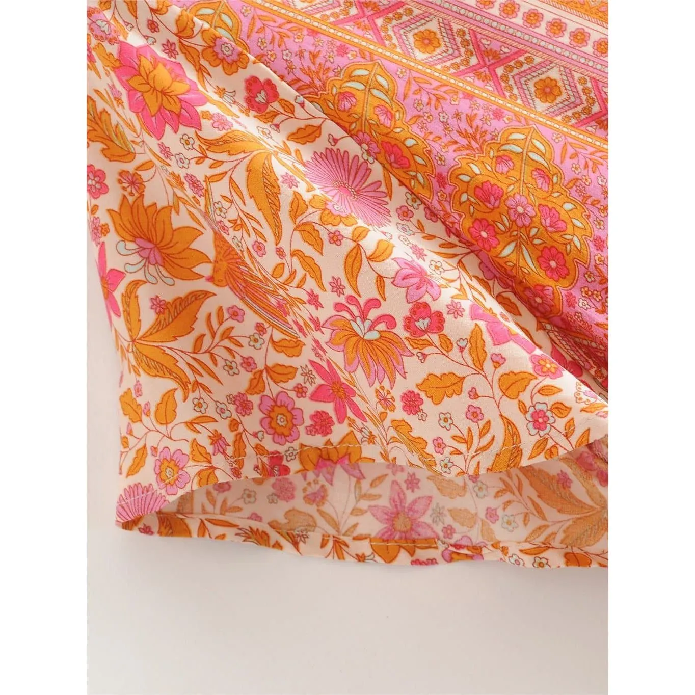 SUMMER PRINTED MINI DRESS