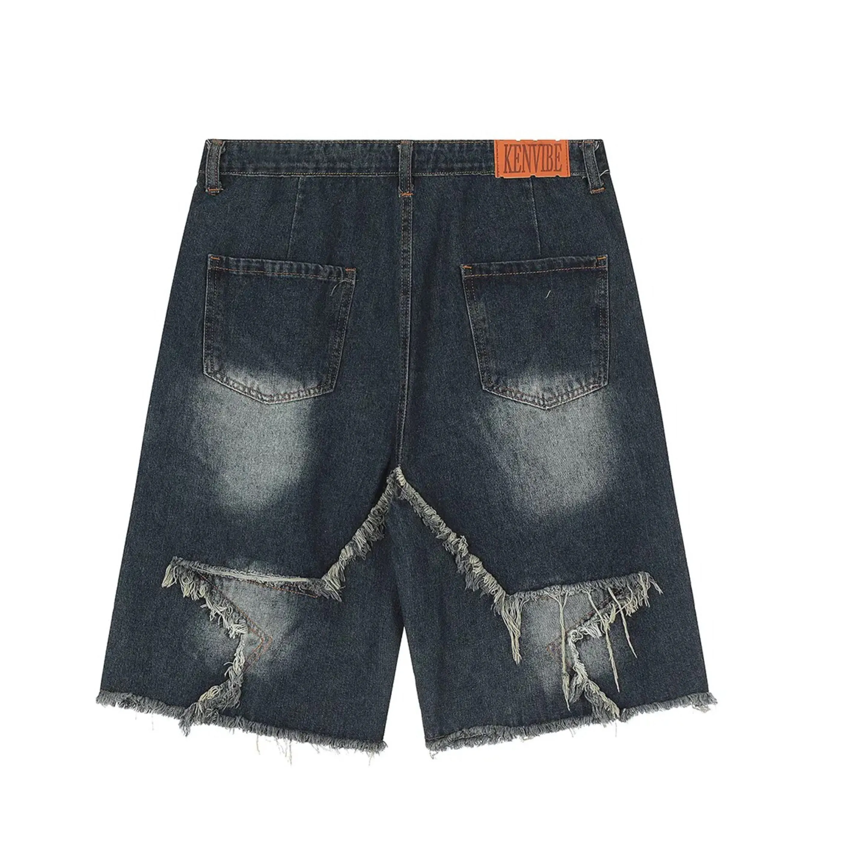 Tassel Star Denim Shorts