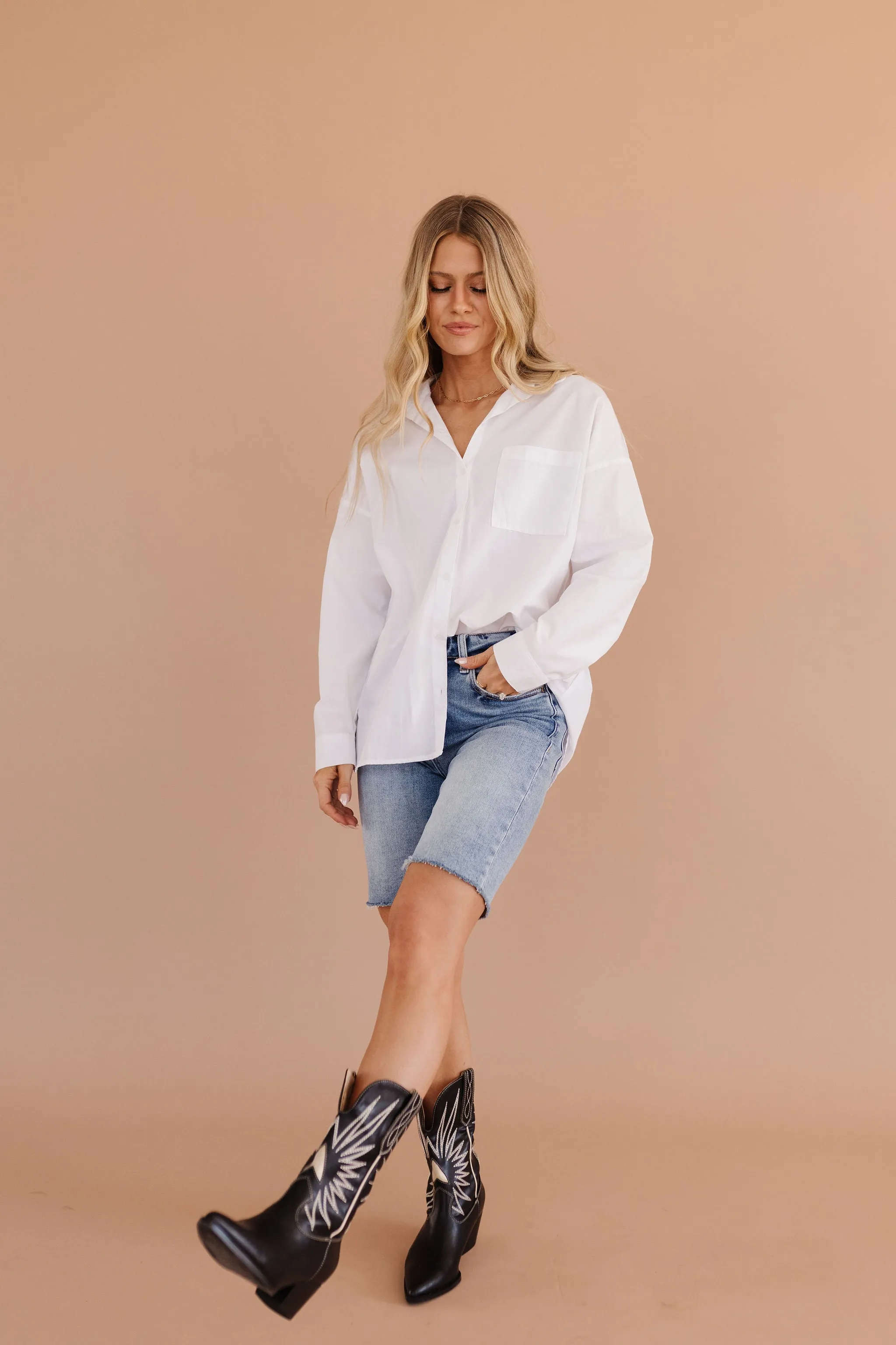 THE BREXLEY DENIM BERMUDA SHORTS BY VERVET