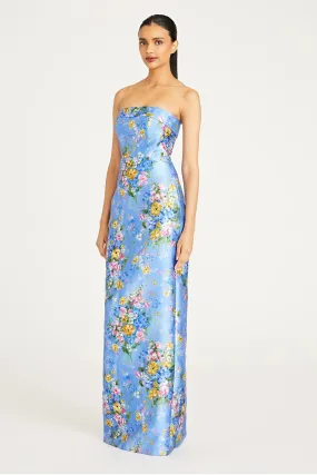 THEIA - 8819842 - CASSIA STRAPLESS MIKADO GOWN