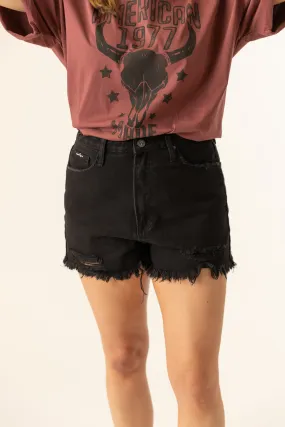 Tilda High Rise Black Shorts