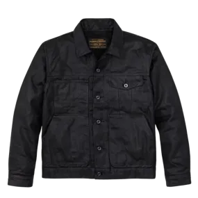 Tin Cloth Short Lined Cruiser Jacket - Black