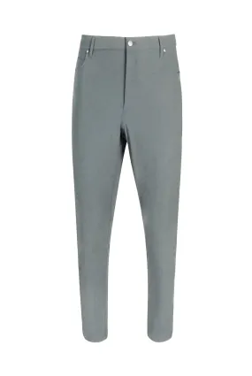 T.O. Men's 5-Pocket Performance Slim Pants - Light Grey