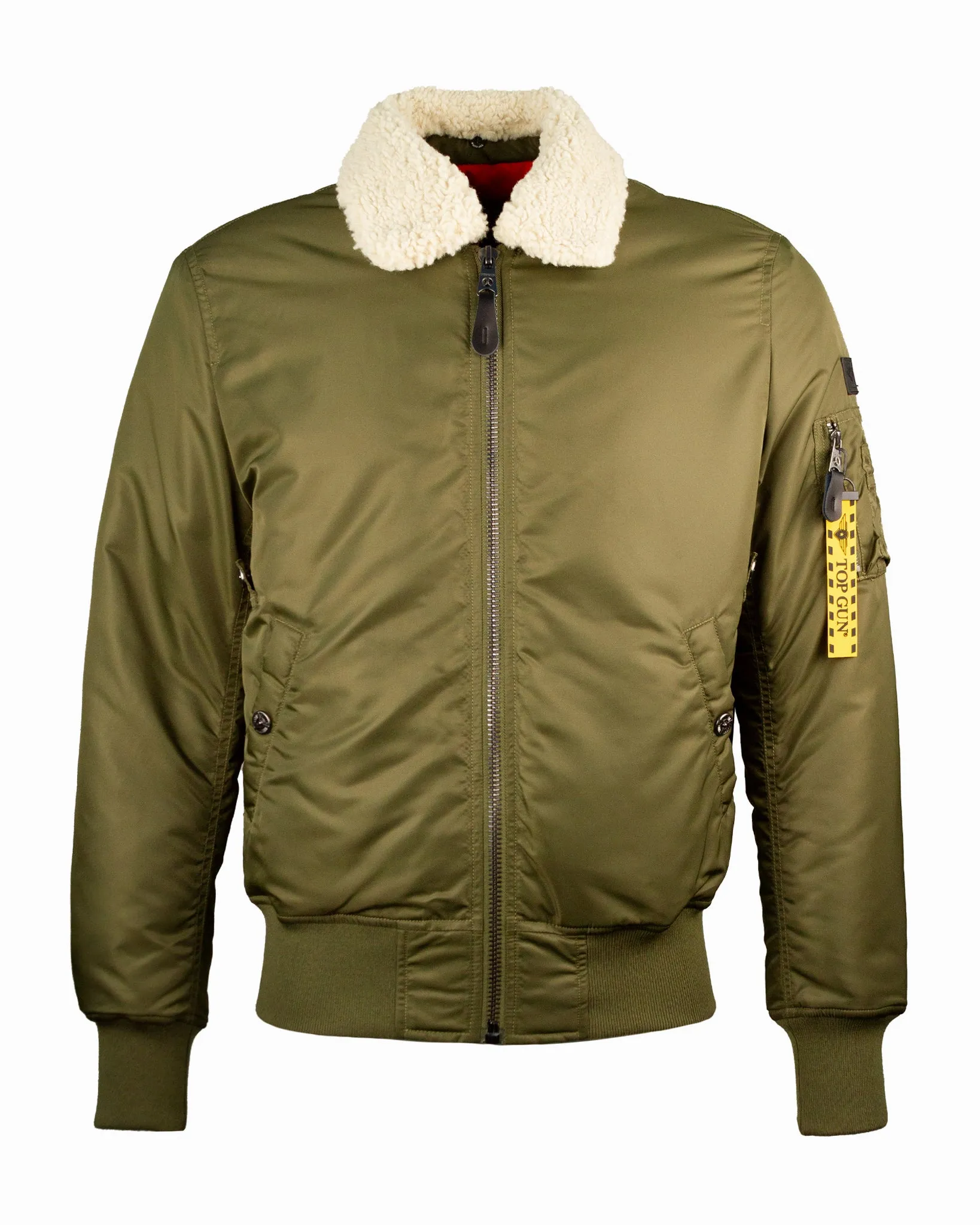 TOP GUN® B-15 MEN'S HEAVY DUTY FLIGHT BOMBER JACKET