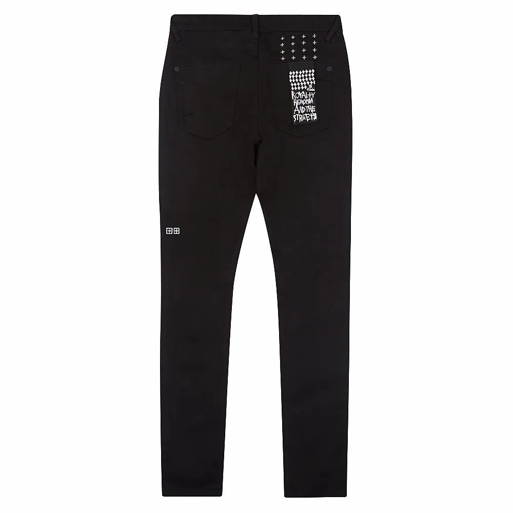 Van Winkle Ace Black Slice Denim