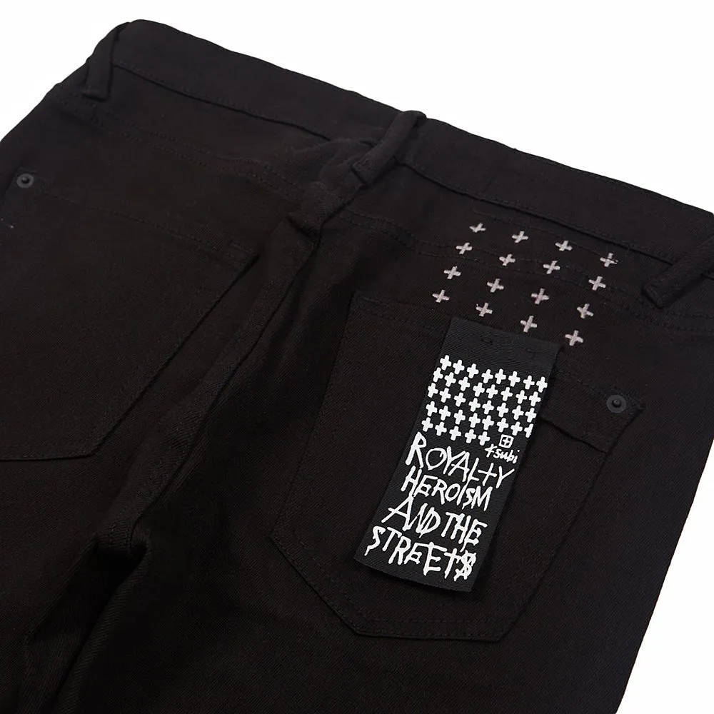 Van Winkle Ace Black Slice Denim