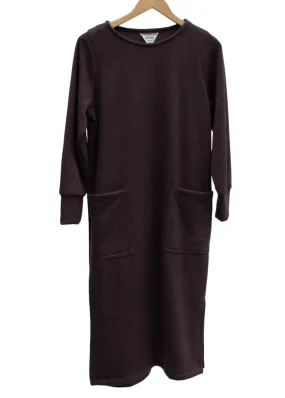 Varon Sweater Midi Dress - Brown