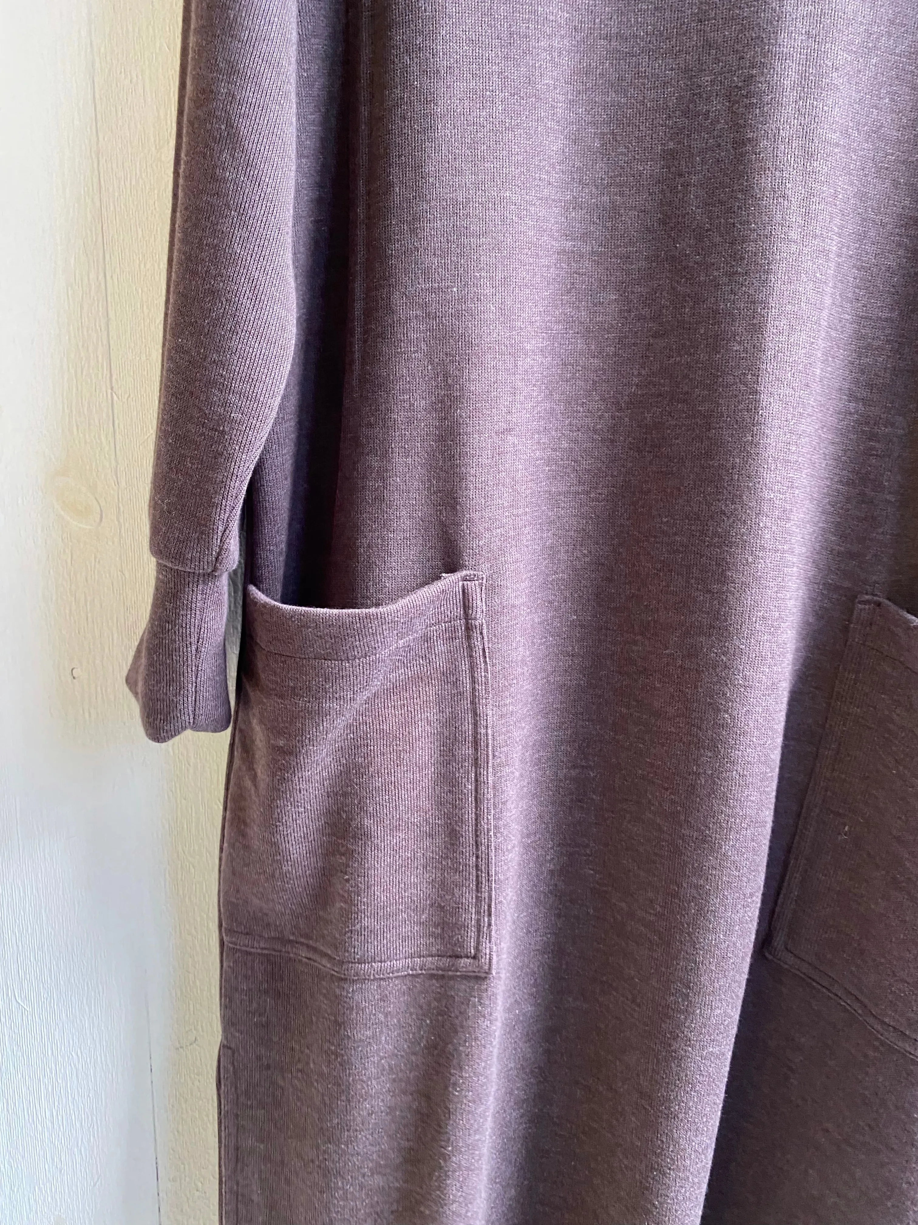 Varon Sweater Midi Dress - Brown