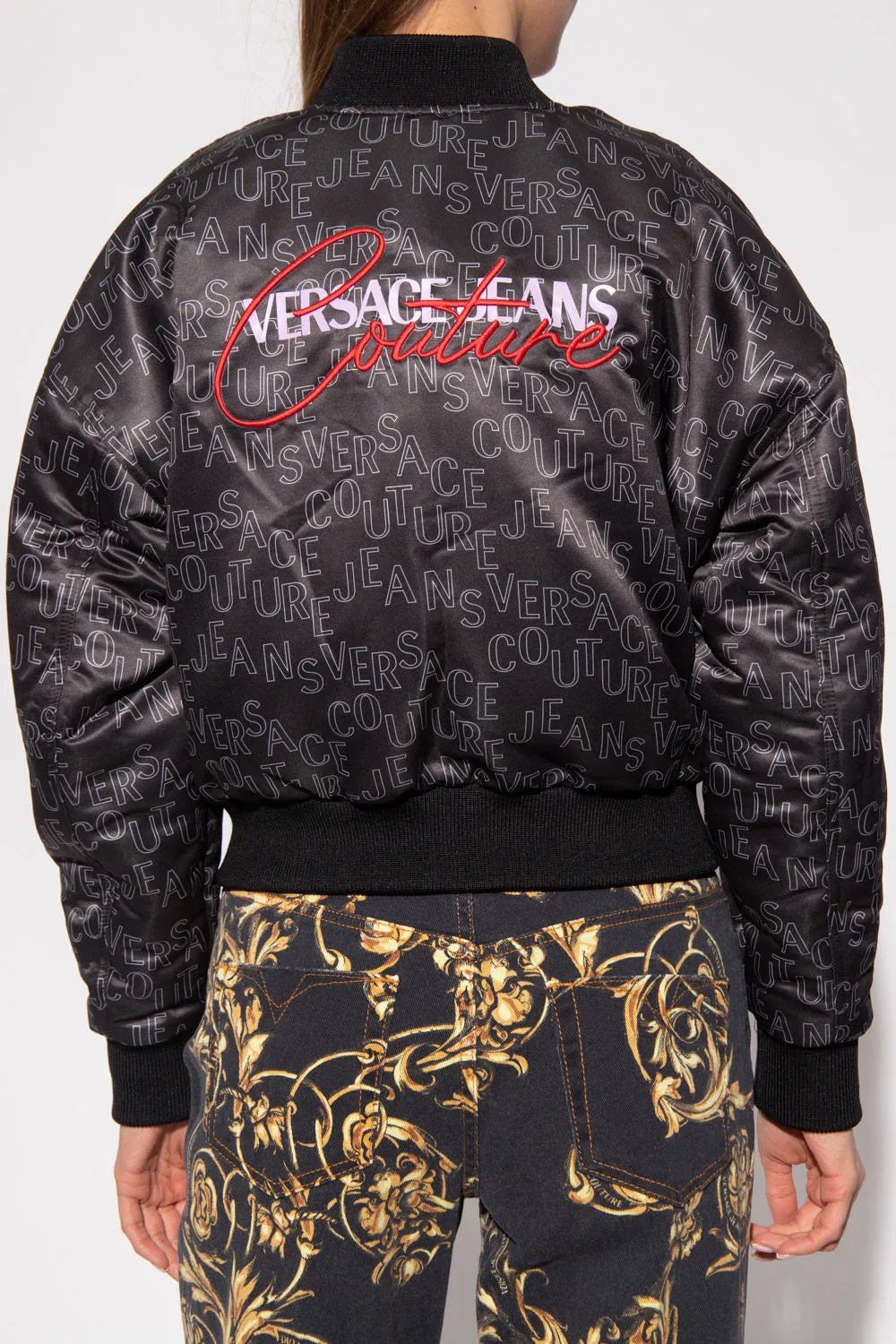 Versace Jeans Jacket - Garland Reversible - Black Gold - 72HAS408 G89