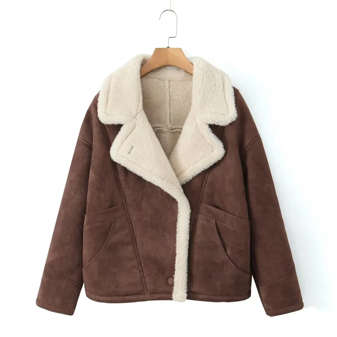 Victoria - Shearling Aviator Jacket