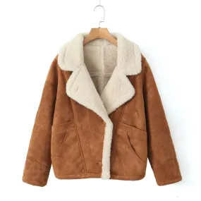 Victoria - Shearling Aviator Jacket