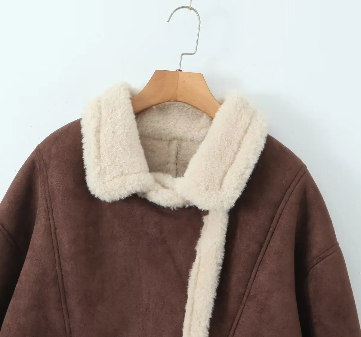 Victoria - Shearling Aviator Jacket