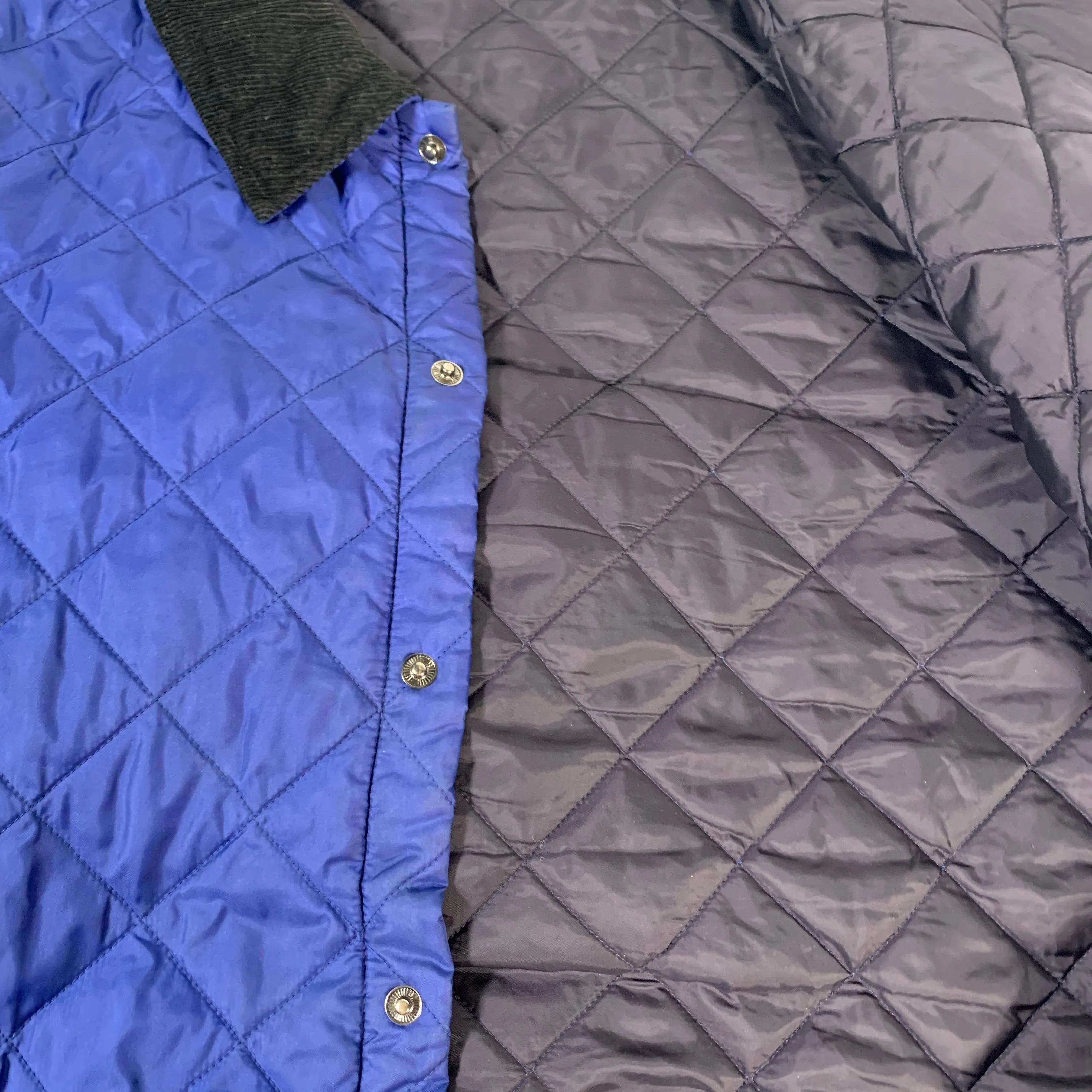 Vintage Barbour "Quilt Cord Collar" Jacket