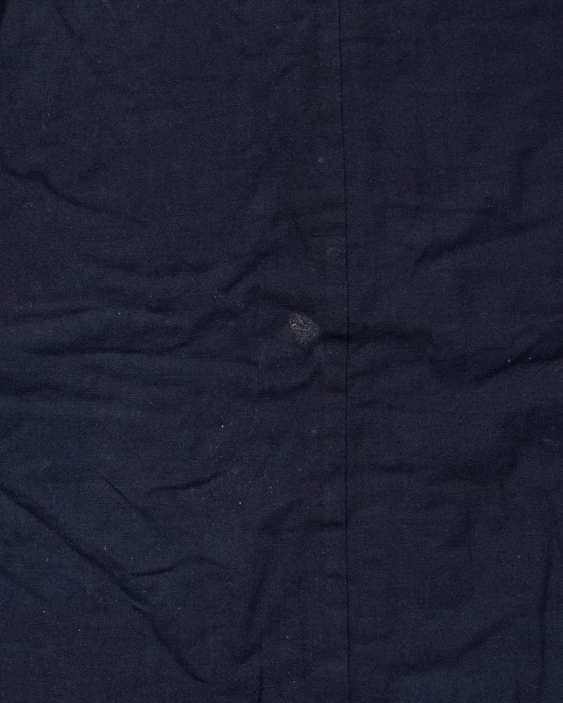 Vintage Noragi Jacket, Reversible, Shima and Indigo