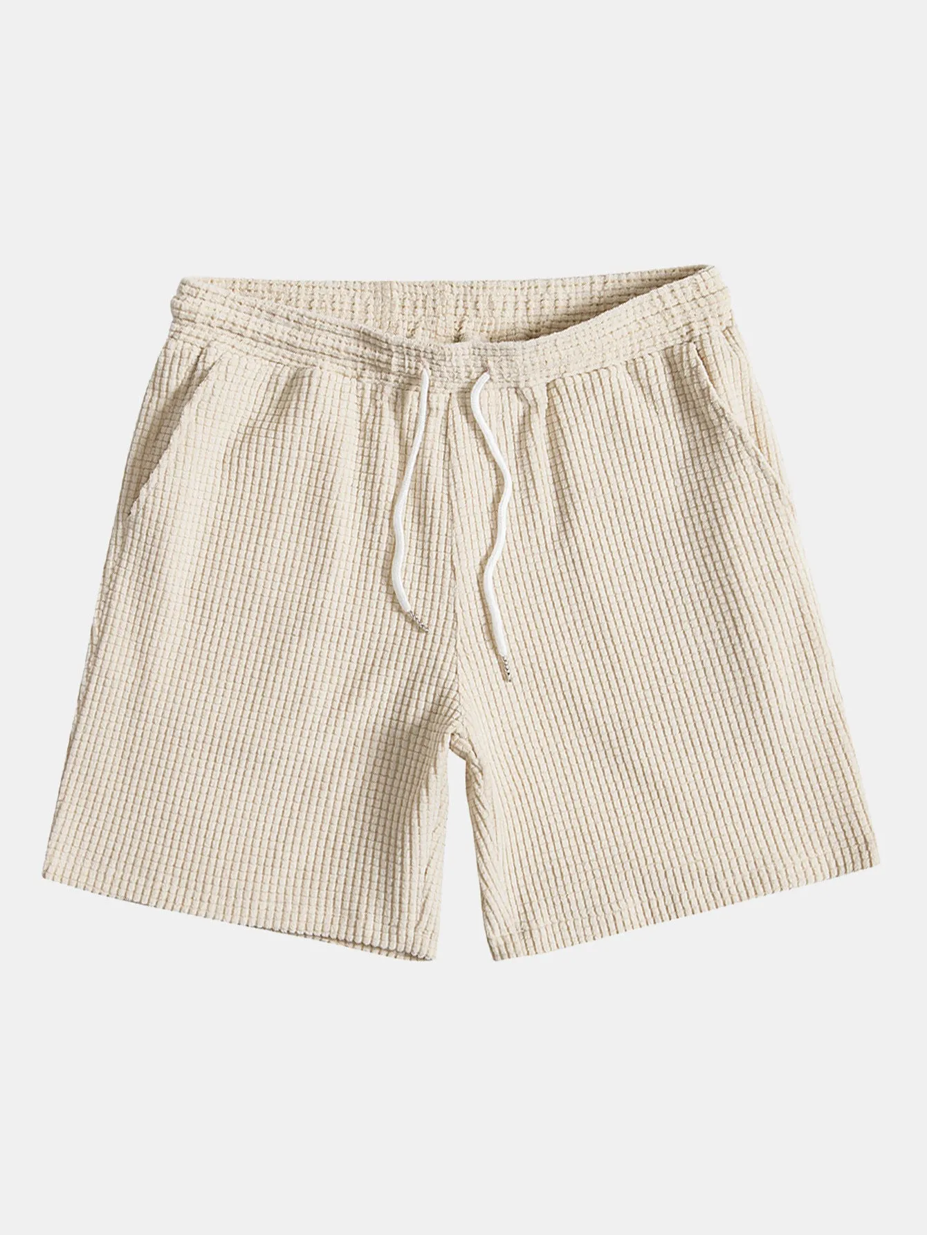 Waffle Polo Shirt & Waffle Shorts
