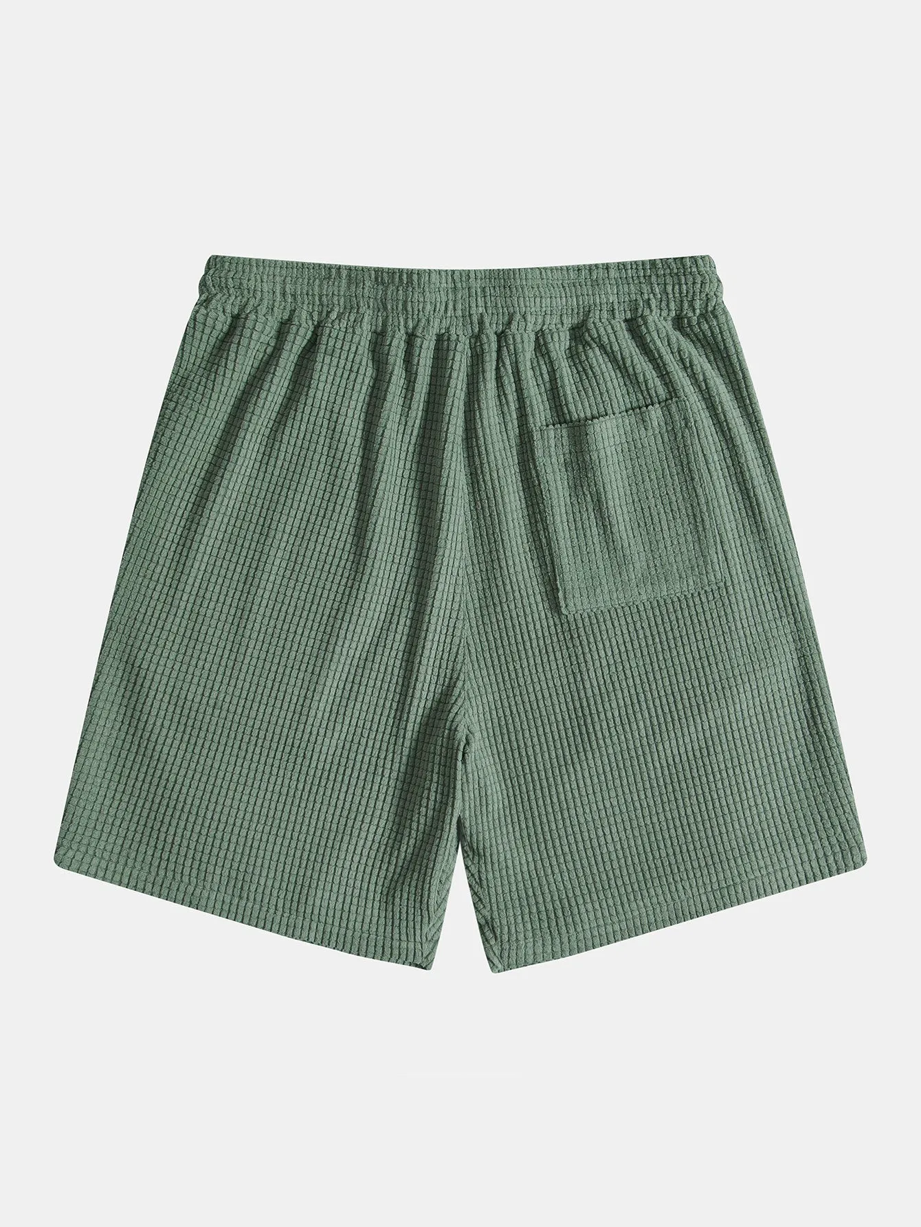 Waffle Polo Shirt & Waffle Shorts