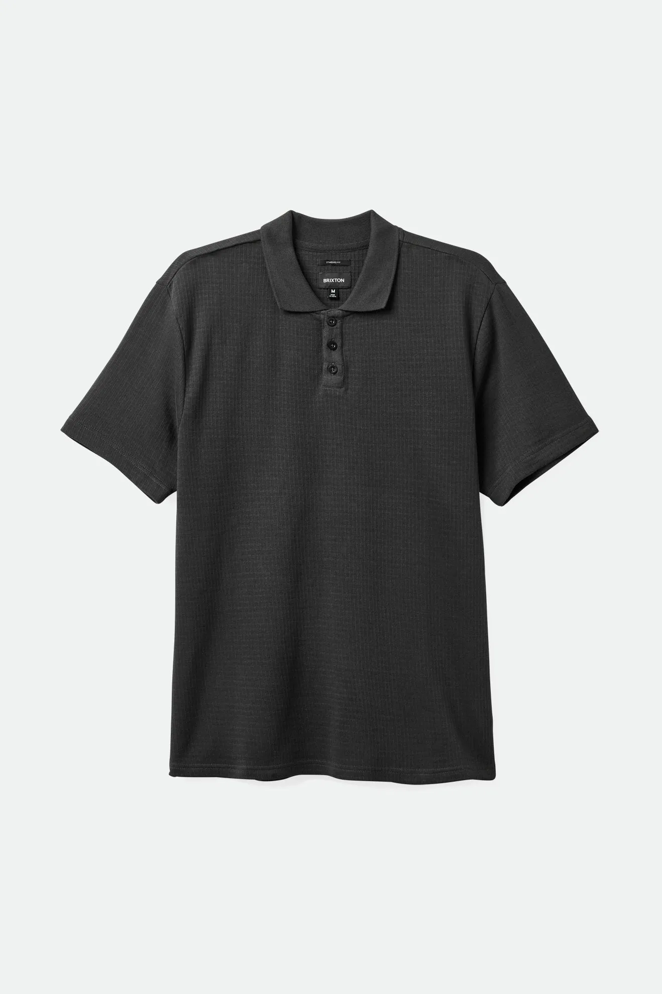 WAFFLE S S POLO KNIT