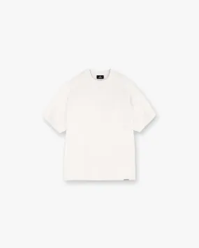 Waffle T-Shirt - Flat White