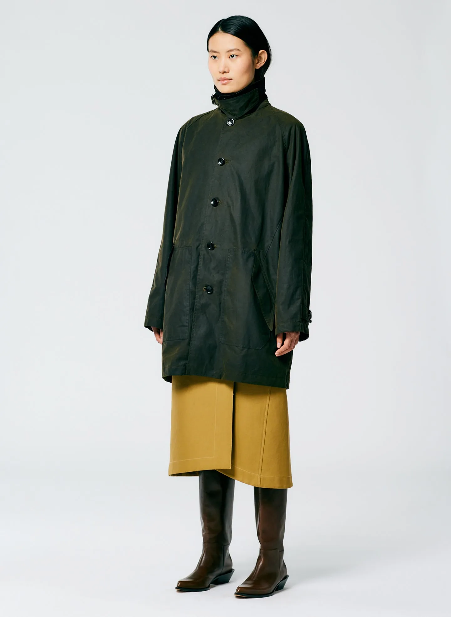 Waxed Cotton Carcoat