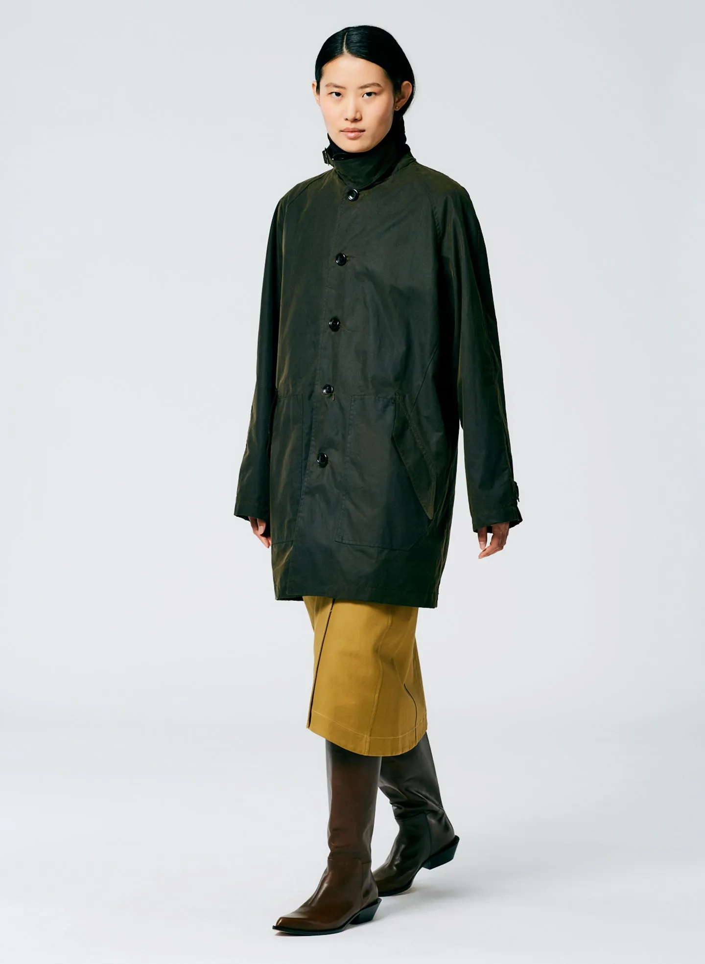 Waxed Cotton Carcoat