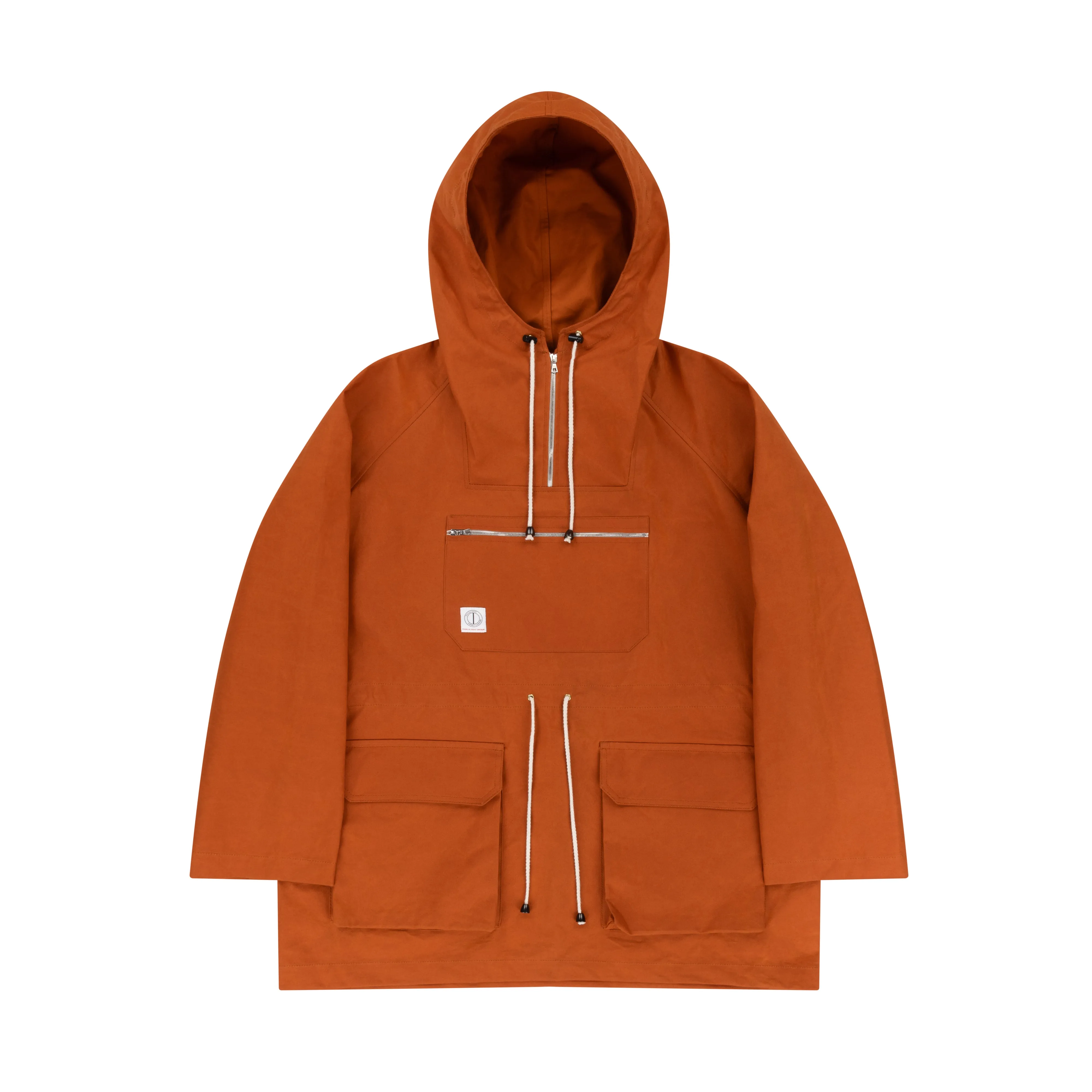 WAXED COTTON SMOCK