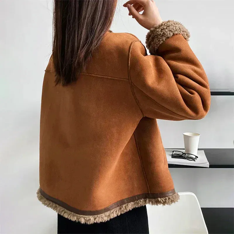 Women's Luxe Shearling Jacket