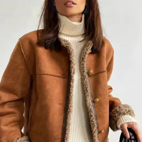 Women's Luxe Shearling Jacket