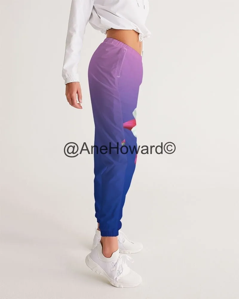 Women's Track Pants One Flower