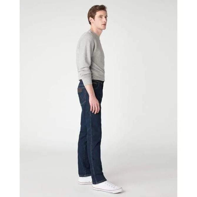 Wrangler Texas Men's Slim Fit Jeans Blue Cross Game 44W 34L