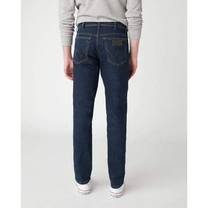 Wrangler Texas Men's Slim Fit Jeans Blue Cross Game 44W 34L